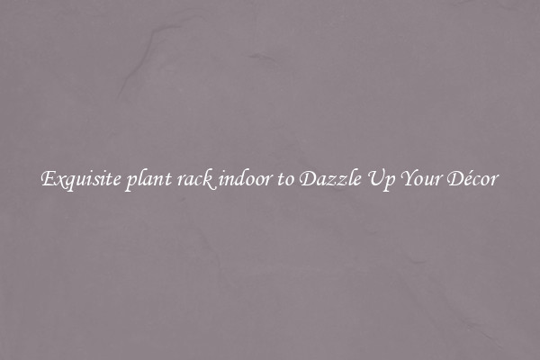 Exquisite plant rack indoor to Dazzle Up Your Décor 