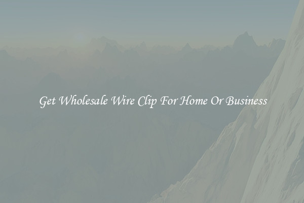 Get Wholesale Wire Clip For Home Or Business