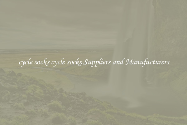 cycle socks cycle socks Suppliers and Manufacturers